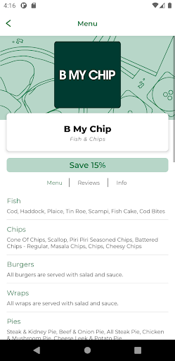 B My Chip B74 Screen 2