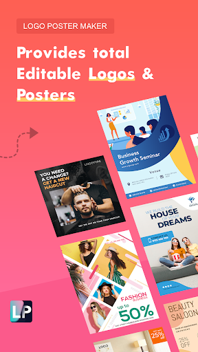 Android application Logo and Poster Maker Design screenshort