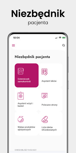 Android application Biorcy życia screenshort