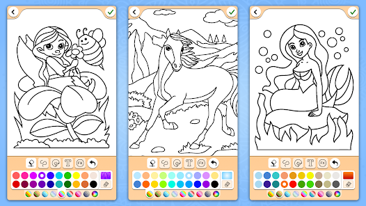 Girls Coloring Games for Kids - Apps on Google Play