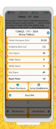 Yks (TYT,AYT) Çıkmış Sorular screenshot 23