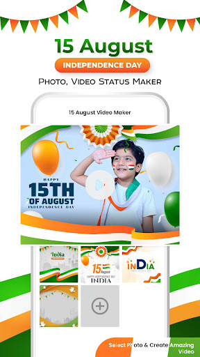 15th August Status video Maker
