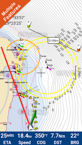 Switzerland Lakes GPS Charts Screen 3