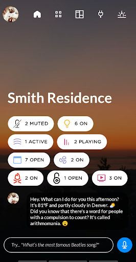 Android application Josh - Home Automation screenshort