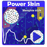Memphis style Poweramp Skin icon