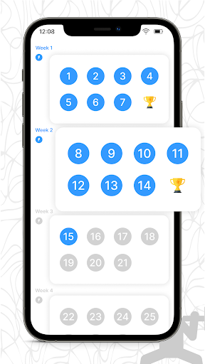 Beginner Workout at Home Screen 2