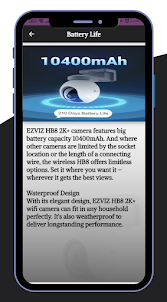 EZVIZ HB8 Camera Guide