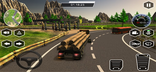 Euro Truck Driver：Truck Game screenshots apk mod 4