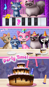 Captura 7 Cat Hair Salon Birthday Party android