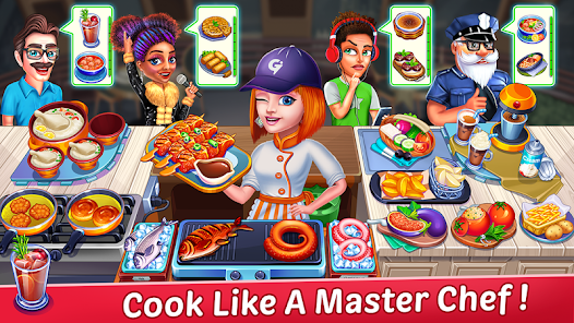 Cooking Express2 Cooking Games‏ 3.0.9 APK + Mod (Unlimited money) إلى عن على ذكري المظهر