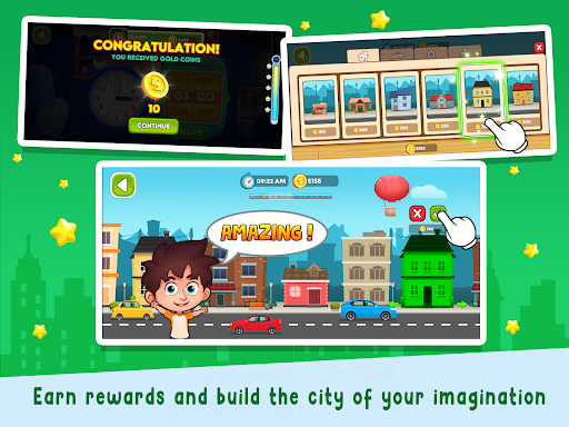 Screenshot of Telling Time Academy