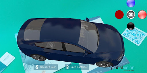 Luxury Sport Car: AR Screen 2