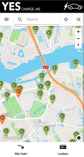 Android application YEScharge.me screenshort