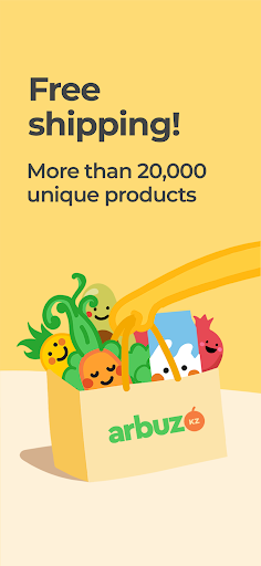 Android application Online supermarket Arbuz.kz screenshort