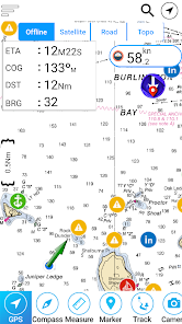Corsica Sardegna GPS Charts 5.2.1.5 APK + Mod (Unlimited money) إلى عن على ذكري المظهر