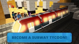 screenshot of Subway Craft: Build & Ride