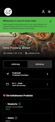 App screenshot