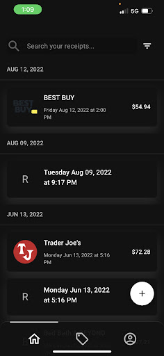 Android application Thrml screenshort