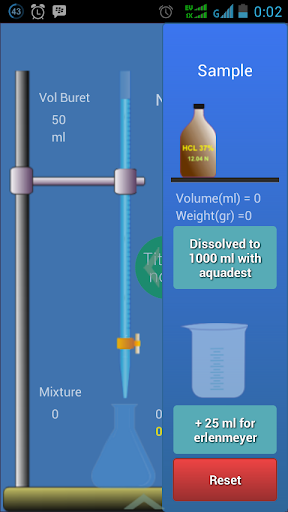 Android application Acid - Base Titration (Pro) screenshort
