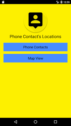 Phone Book Location Screen 2