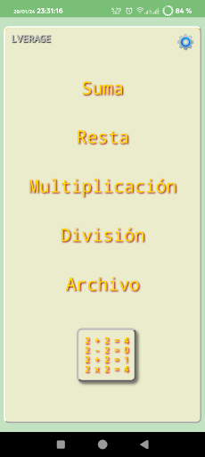 Android application 7 x 8 screenshort