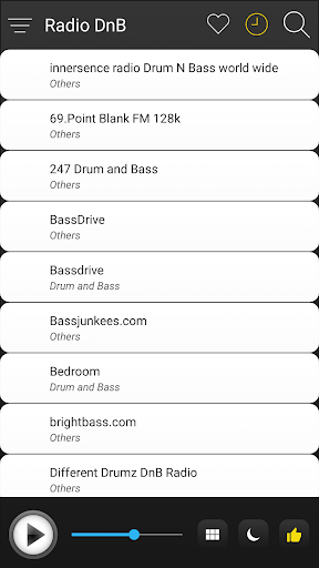 Drum & Bass Radio FM AM Music Screen 3