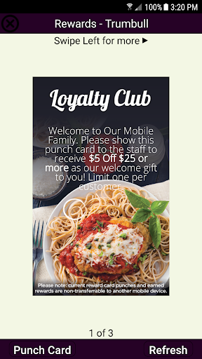Trumbull Pizza Company Screen 3