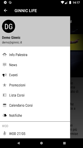 Ginnic Life Screen 2
