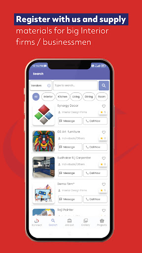 Android application Konnectmojo Business screenshort