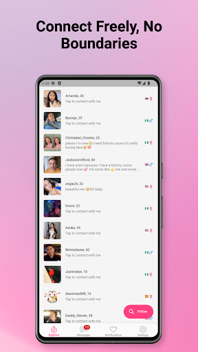 Kipyo Dating app. Meet People Screen 2
