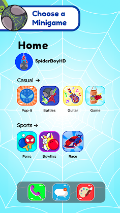 Super Spider Hero Phone - Screenshot 1