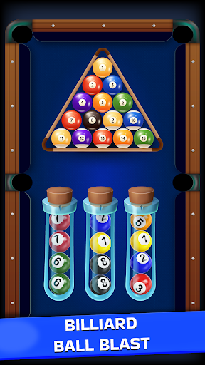 Android application 8 Ball Color Ball Sort Puzzle screenshort