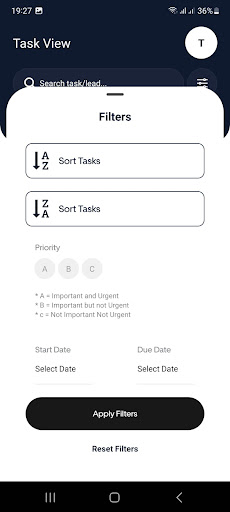 taskyee Screen 2
