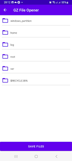 GZ File Opener (gz, gzip, tgz) Screen 2