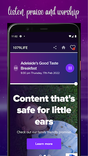 Android application Christian Radios: Global Taste screenshort