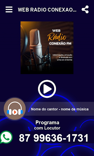 WEB RÁDIO CONEXÃO FM Screen 2