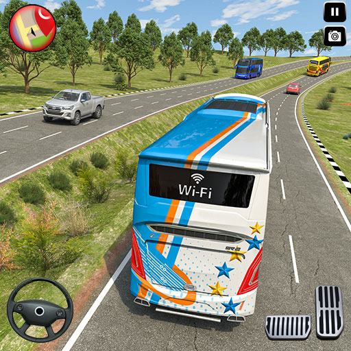 US Bus Simulator Driving Game Logo