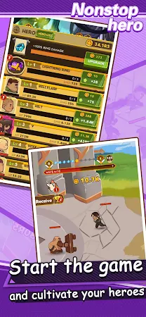 Game screenshot Nonstop hero mod apk