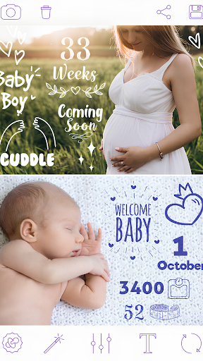 Tootsie Baby Photo Screen 3