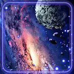 Cover Image of डाउनलोड Space Galaxy Live Wallpaper 1.3 APK