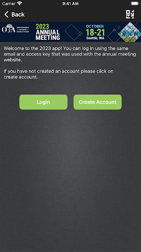 OTA Events Screen 2