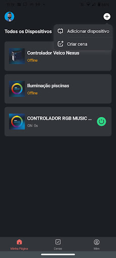 Android application FLUIDRA NEXUS screenshort