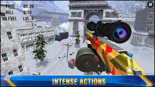 Winter-land Sniper Shooting - Hinterland Marksman