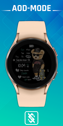 BFF7- Blackboard Art Bear Cool Screen 2