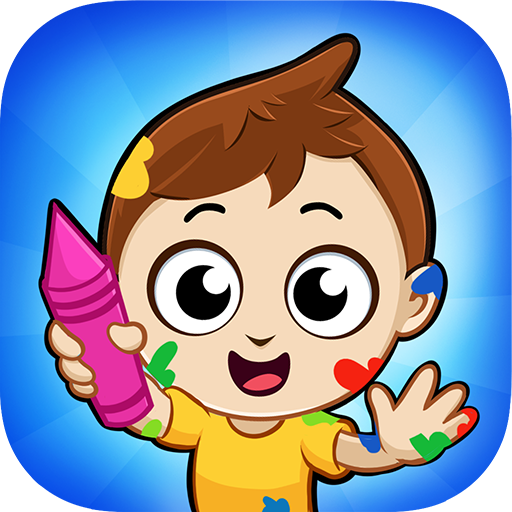 Baby Coloring game - Baby Town 1.0 Icon