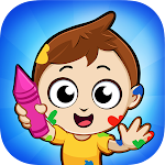 Cover Image of Download Baby Coloring game - Baby Town  APK