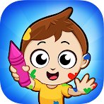Baby Coloring game - Baby Town