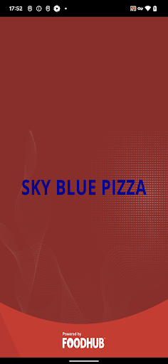 Android application Sky Blue Pizza & Fish Bar screenshort