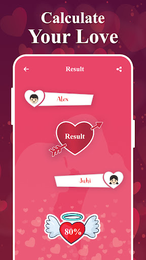 Love Test Calculator Screen 3