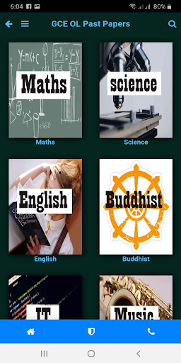 O/L Past Papers(සිංහල/தமிழ்) Screen 2